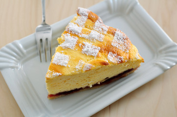 Topfentorte, Käsekuchen