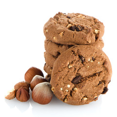 Homemade chocolate cookies