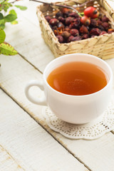 Tea with dry briar