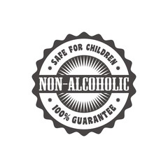 non alcohol label