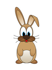Hase Comic Zeichnung
