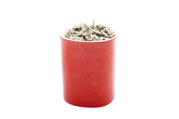 Salbei in kaffeetasse