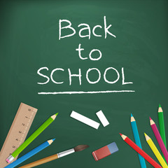 back to school vector illustration