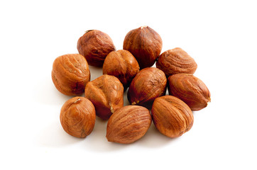 Hazelnut isolated