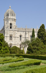 Fototapeta na wymiar Kościół Klasztor Hieronimitów w Lizbonie