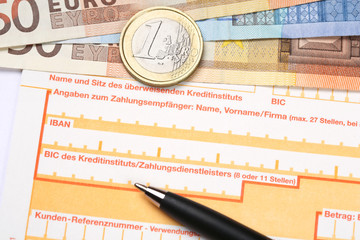 Sepa-&Uuml;berweisung