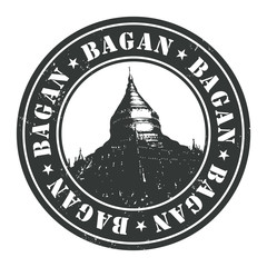 Bagan stamp