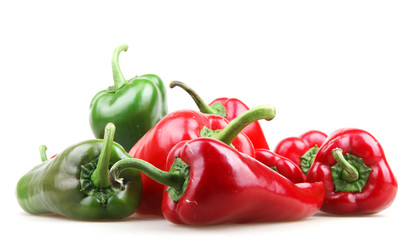 paprika isolated on white