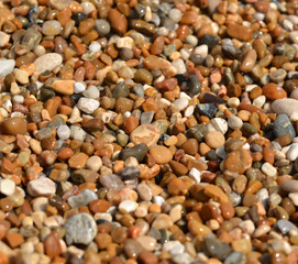 Bach pebbles macro shot
