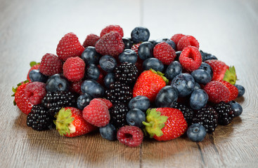 Various berries