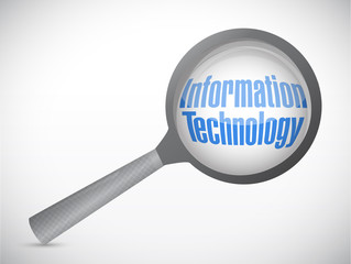information technology under research illustration