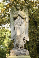 Fototapeta na wymiar cemetery angel