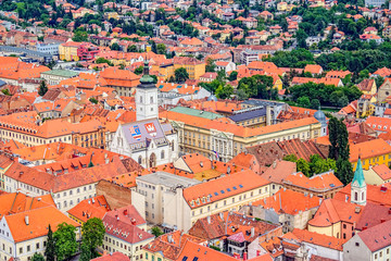 Fototapeta na wymiar Kościół Świętego Marka Zagreb