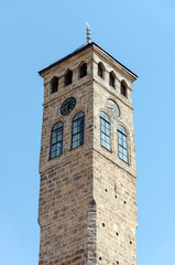 Fototapeta na wymiar Clock Tower Sarajevo