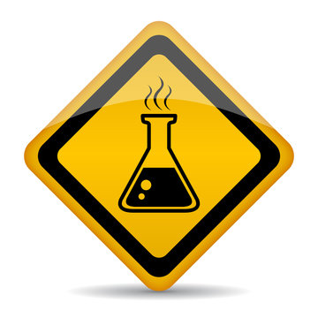 recommend clip art: Danger chemicals warning sign
