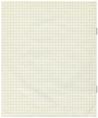 White squared paper sheet background