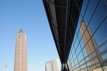 Fototapeta na wymiar Office Buildings, Frankfurt