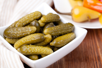 Pickled cucumbers