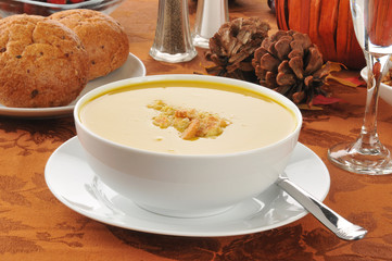 Butternut squash soup