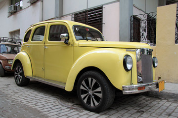 Havana yellow car #2