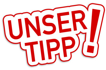 Unser Tipp rot  #130901-svg01