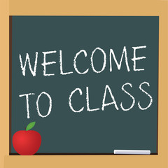 welcome to class