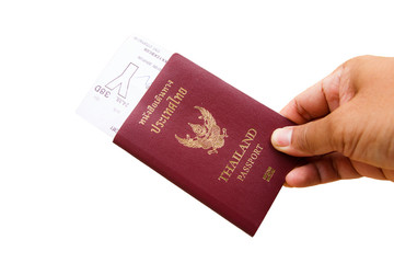 Passport and ticket