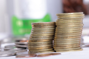 Stack coin up