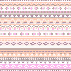 Pastel aztec zigzag seamless background
