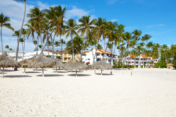 Punta Cana beach. - obrazy, fototapety, plakaty