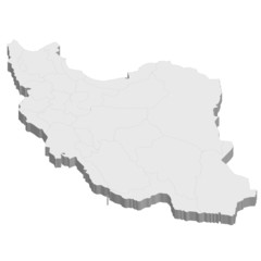 イラン　地図　国