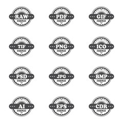 Obraz premium sticker label