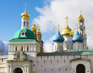 Fototapeta na wymiar Trinity-Sergey klasztor Ławra, Rosja