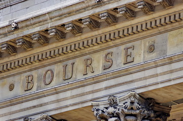La Bourse, Paris.
