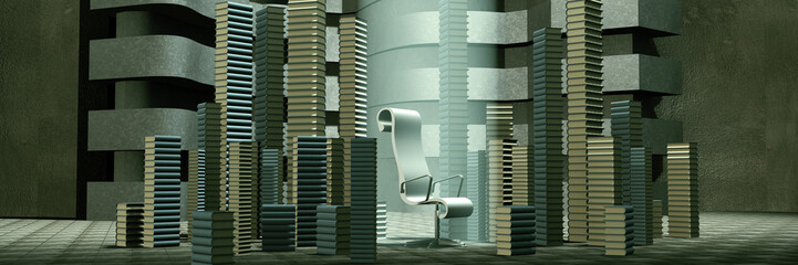 books panoramic © neurostructure