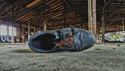 old work shoe