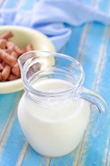 chocolate dry breakfast and milk