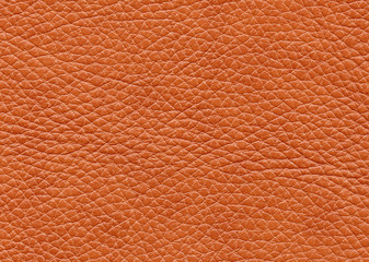 orange  leather texture closeup