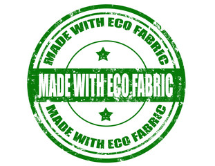 Made with Eco Fabric-stamp
