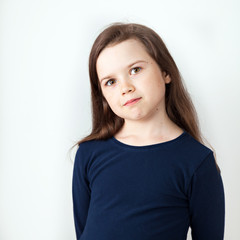 Fototapeta premium Cute little girl