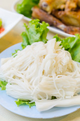 White pasta