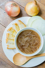 Onion soup
