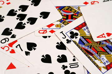 Playing Cards Close Up