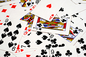 Playing Cards Close Up
