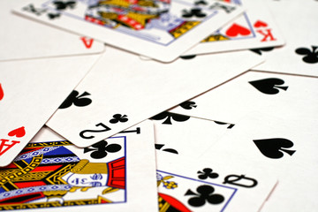 Playing Cards Close Up