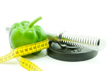 healthy eating and exercise helps to lose weight