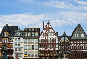 Naklejka premium Frankfurt central square