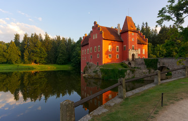 Fototapeta premium Fairy tale castle - Cervena Lhota