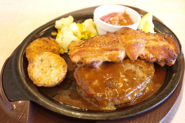 Grilled Foods - chicken with Vegetables