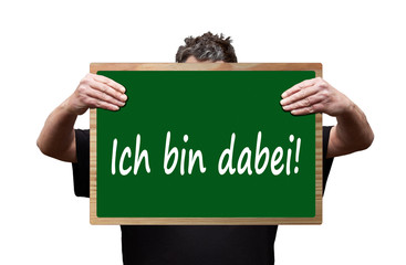 Ich bin dabei
